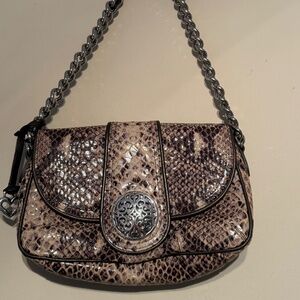 Brighton snake skin print purse